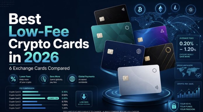 Best Low-Fee Crypto Cards in 2026: 6 Exchange Cards Compared Low-Fee Crypto Cards in 2026