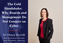 Better Boards Podcast: The Cold Handshake – Why Boards and Management Do Not Connect on Cyber Maya Bundt on The Cold Handshake - Why Boards and Management Do Not Connect on Cyber