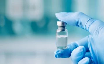 Peptide Receptor Binding - holding glass vial