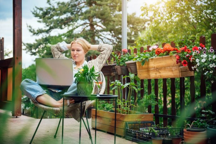iStock-2152465130 (1) (1) Working From Home - working on a laptop