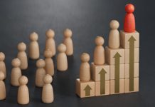 better Leadership, Goal, leadership development and motivation to success concepts.