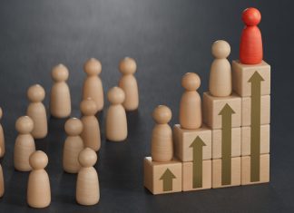 Why There is No Such Thing as a Finished Leader better Leadership, Goal, leadership development and motivation to success concepts.