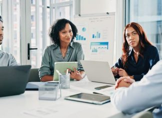 Employees doing planning and Fund Strategies