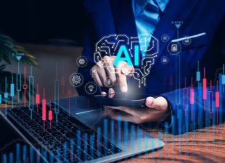 AI Bubbling or Not? What Does the AI Future Look Like in Today’s AI Leaders Stock Prices? Investor uses artificial intelligence for stock market analysis and forecasting, finance, analytics, investment, automation, growth