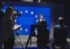 Europe’s Media Giants Come Together to Launch the European Media Marketplace European Media Marketplace - Female news anchor
