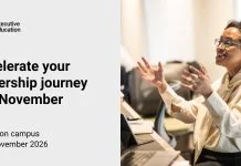 Advance your leadership this November with LSE Executive Education LSE Executive Education