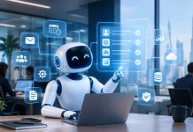 AI agents reshaping enterprise operations through automated workflows and intelligent task management.