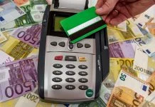 Europe’s Cash-to-Card Shift - credit card and euro banknotes