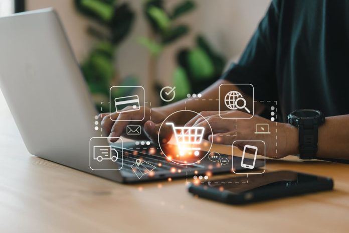 iStock-1449490038 (1) Ecommerce Brands Turn Expertise- e-commerce technology concept