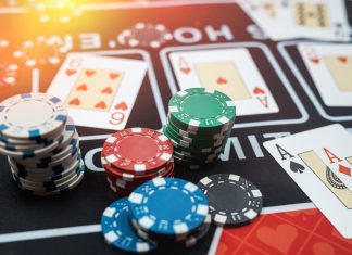 Gambling.com Verifies Casino Game - combination cards and stack of chips