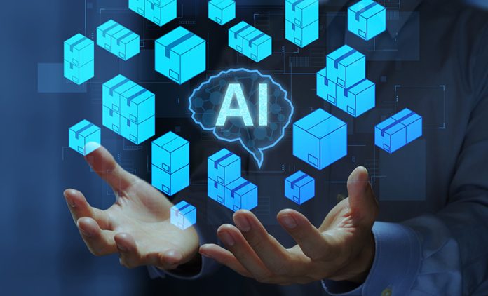 AI inventory management. Stock control analytics system. AI in Logistics and Supply Chain