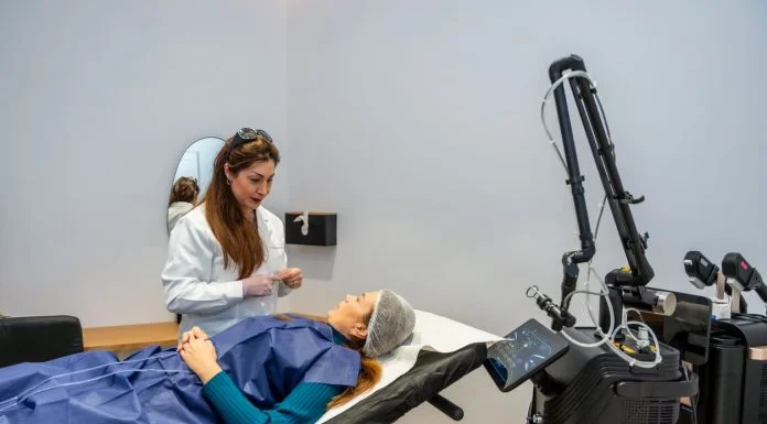 2024 Innovations Shaping Medical Aesthetic Practices Medical Aesthetic Innovations - patient in aesthetic clinic
