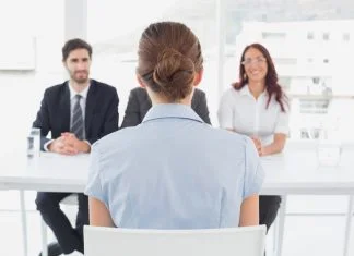 REID Technique: Businesswoman in a work interview