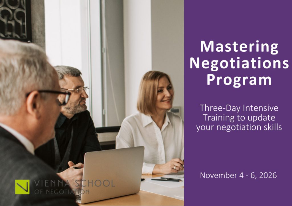 Vienna School of Negotiation