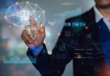 Businesses Are Successfully Adopting AI - businessman interaction with AI