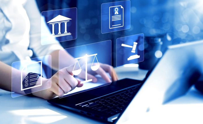 Legal Technology - Services and legal consultancy concept