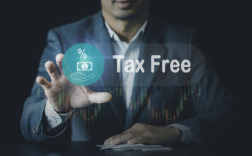 Tax Free Financial Concept.