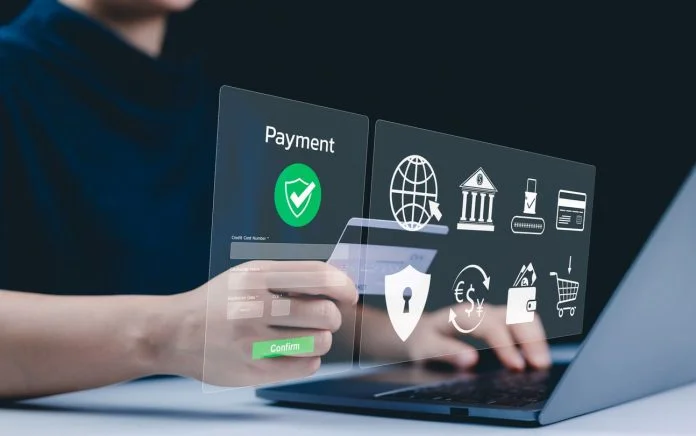 Payment Processor Restrictions - Online Payment Transaction Process concept