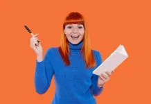 Cheap and Cheerful or Built to Last? Choosing the Right Pen for the Job Choosing Promotional Pens - holding a notebook and pen